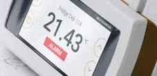 D3 wireless monitoring system showing alarm