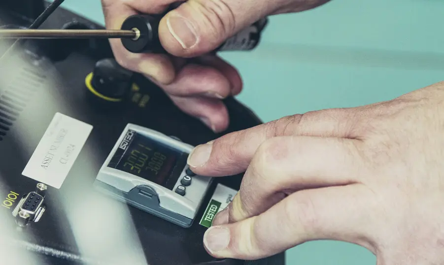TekTroniks UKAS factory calibration