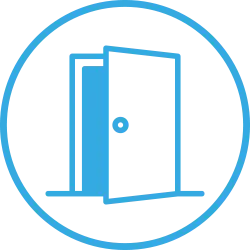 Wireless sensor for monitoring of cold room doors in food and retail