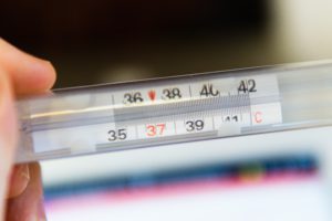 manual temperature check