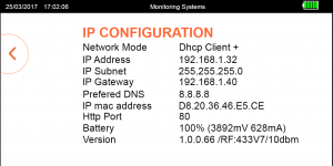IP configuration on D3 base station