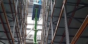 Installation of temperature mapping equipment into a temperature controlledwarehouse
